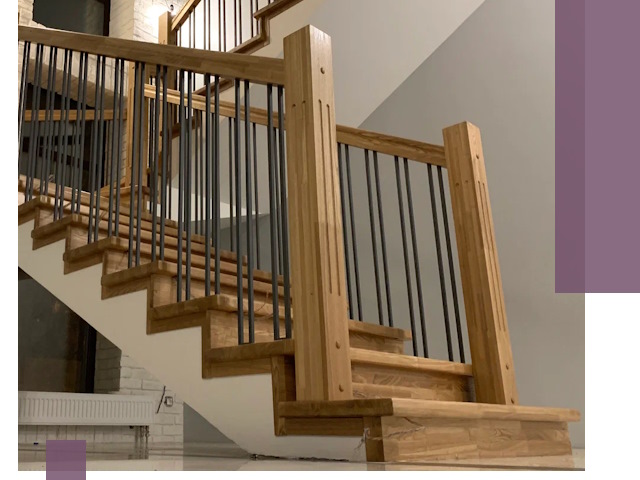 Реставрация деревянных и металлических лестниц в Прохладном