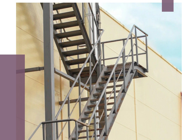 Пожарные лестницы в Прохладном от 13000 руб. — монтаж и продажа | ПРОЛЁТ-Прх