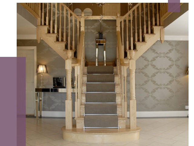 Монтаж деревянных лестниц в Прохладном от 8071 руб. 