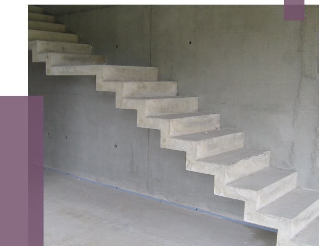 Бетонные лестницы в Прохладном от 20041 руб. под ключ | ПРОЛЁТ-Прх
