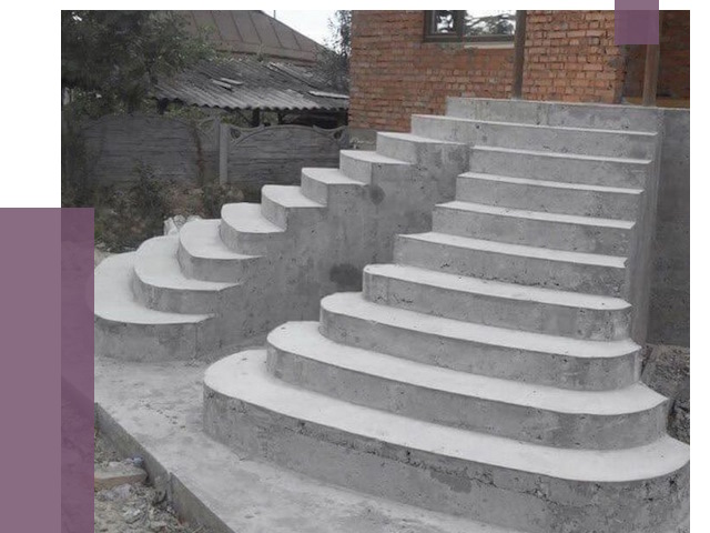 Монтаж бетонных лестниц в Прохладном от 4550 руб. 