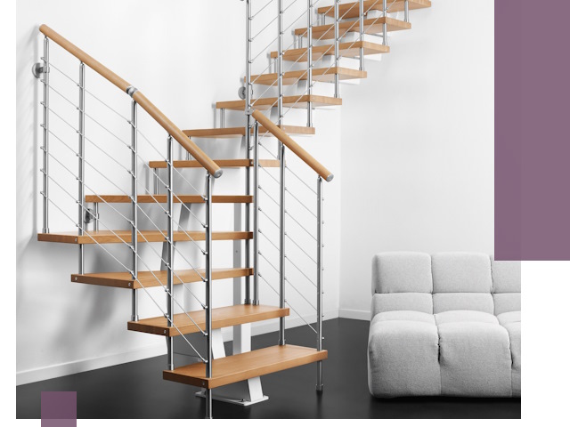 Модульные лестницы под ключ в Прохладном — монтаж и изготовление