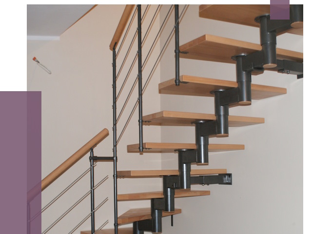 Изготовление модульных лестниц в Прохладном от 12187 руб. 