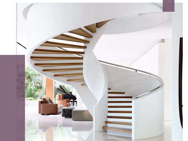 Винтовые лестницы в Прохладном под ключ от 51457 руб. | ПРОЛЁТ-Прх