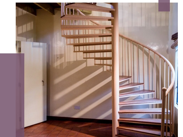 Изготовление винтовых лестниц на заказ в Прохладном от 80706 руб. | ПРОЛЁТ-Прх