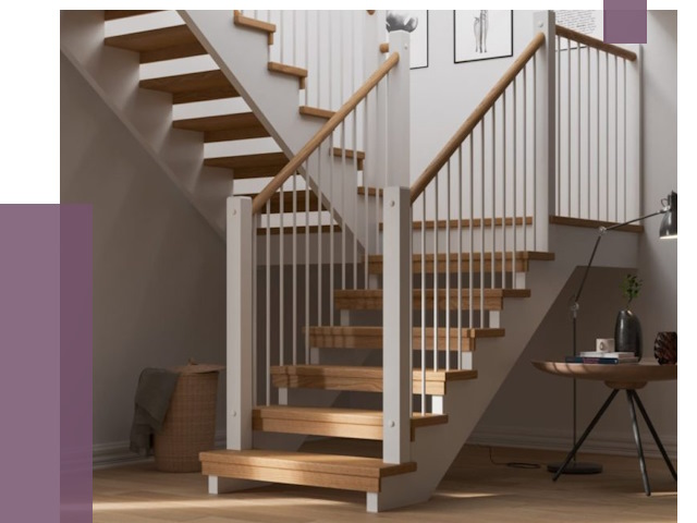 Маршевые лестницы в Прохладном от 40353 руб. — монтаж | ПРОЛЁТ-Прх