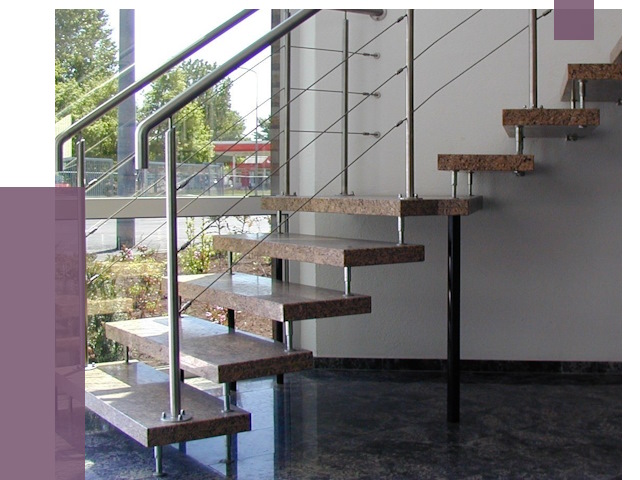 Лестницы на больцах в Прохладном от 8450 руб. под ключ | ПРОЛЁТ-Прх