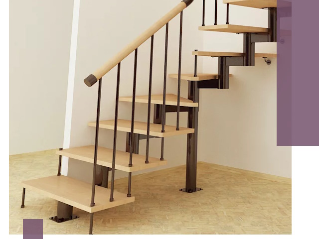 Монтаж лестниц на больцах в Прохладном — быстро и надежно