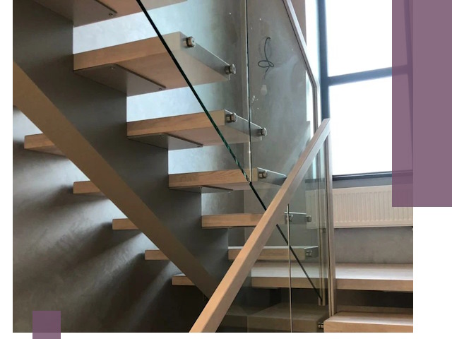 Изготовление лестниц на монокосоуре в Прохладном с монтажом и гарантией