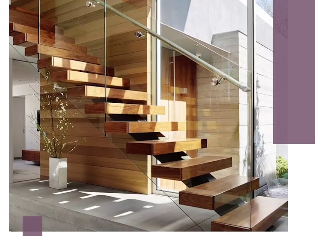 Современные лестницы на заказ в Прохладном — изготовление и монтаж