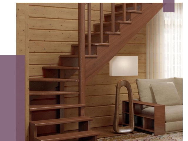 Лестницы эконом класса в Прохладном от 19337 руб. бюджетные решения