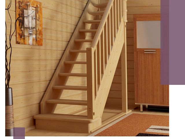 Лестницы эконом класса под ключ в Прохладном — недорого и быстро