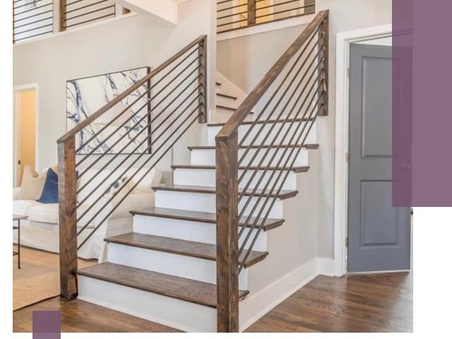 Лестницы для коттеджа под ключ в Прохладном — изготовление и монтаж