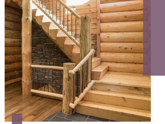 Лестницы в баню под заказ и профессиональный монтаж в Прохладном