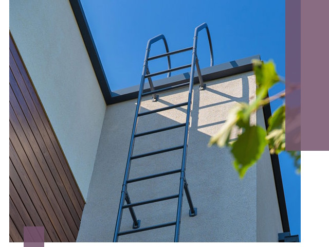 Лестницы на крышу в Прохладном — изготовление, монтаж, демонтаж