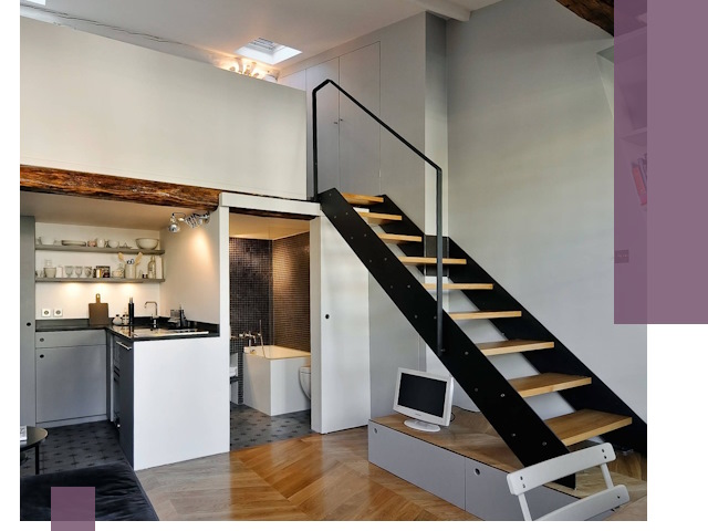 Лестницы на антресоль под ключ в Прохладном — изготовление и монтаж