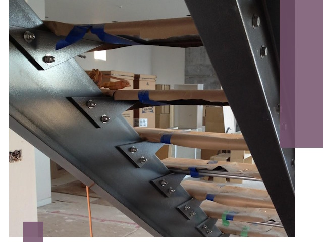 Усиление лестничных конструкций и усиление опор в Прохладном