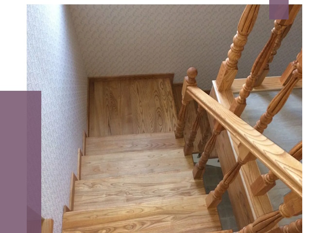 Сосновые лестницы в Прохладном под ключ от 8558 руб.  | ПРОЛЁТ-Прх