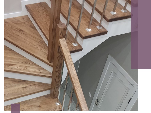 Обшивка металлических лестниц под ключ в Прохладном