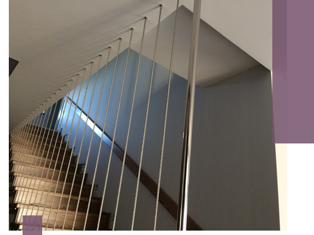 Тросовые перила под ключ в Прохладном — производство и монтаж