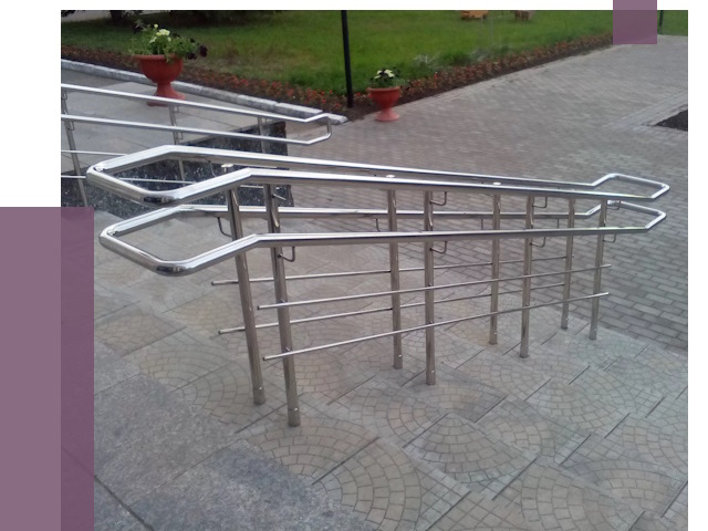 Перила для инвалидов в Прохладном от 8038 руб. под ключ | ПРОЛЁТ-Прх