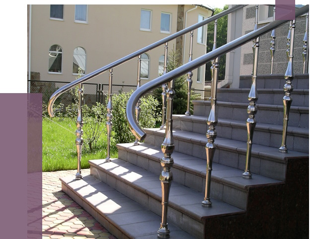 Перила для крыльца в Прохладном от 11375 руб. — монтаж ПРОЛЁТ-Прх