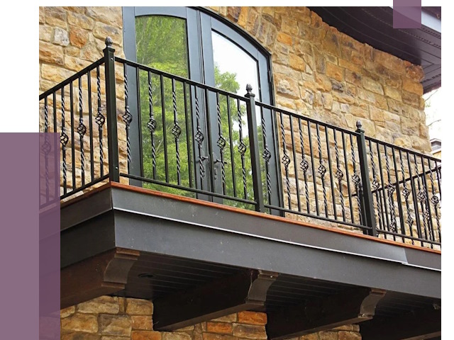 Балконные ограждения в Прохладном от 8504 руб. — купить | ПРОЛЁТ-Прх