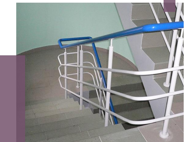 Перила в подъезде в Прохладном — установка и замена от 7854 руб. | ПРОЛЁТ-Прх