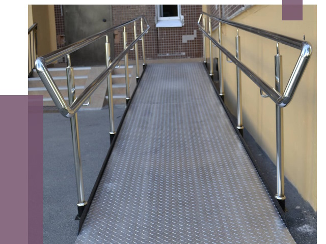 Пандусы в Прохладном от 13000 руб. — установка для инвалидов | ПРОЛЁТ-Прх