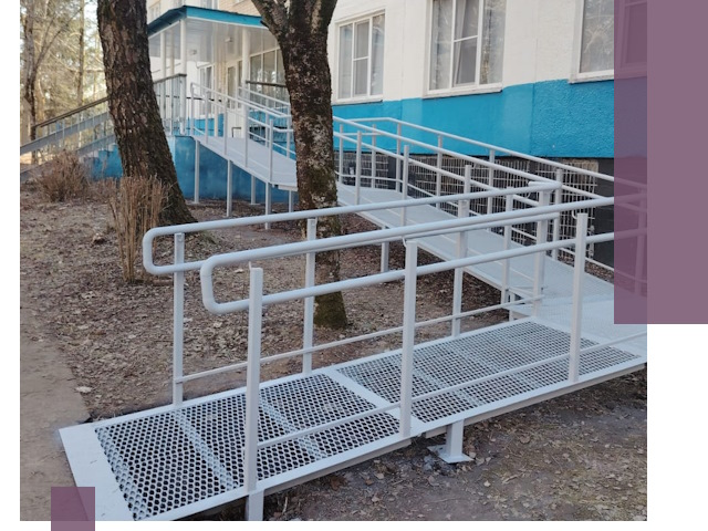 Пандусы под ключ в Прохладном: изготовление, монтаж и демонтаж