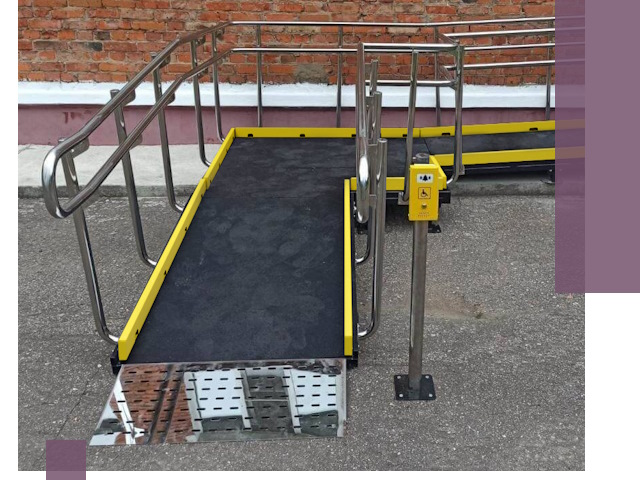 Изготовление наклонных пандусов для инвалидов в Прохладном