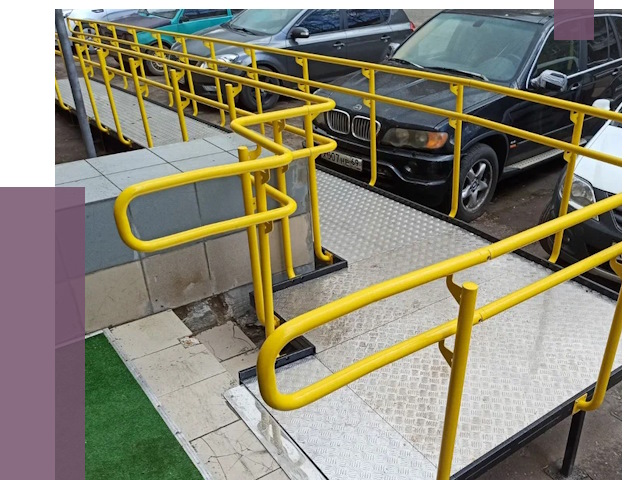 Стационарные пандусы в Прохладном от 13000 руб. | ПРОЛЁТ-Прх