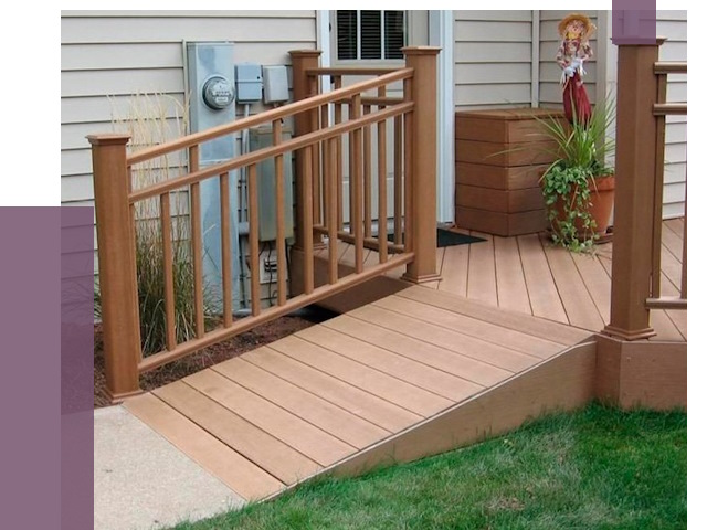 Пандус на крыльцо в Прохладном под ключ от 8233 руб. 