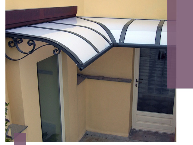 Монтаж козырьков любой сложности в Прохладном под ключ