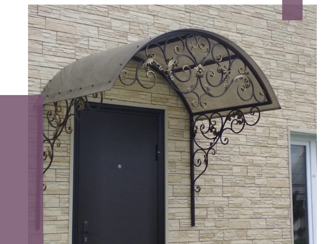 Ремонт козырьков в Прохладном от 7854 руб. | ПРОЛЁТ-Прх