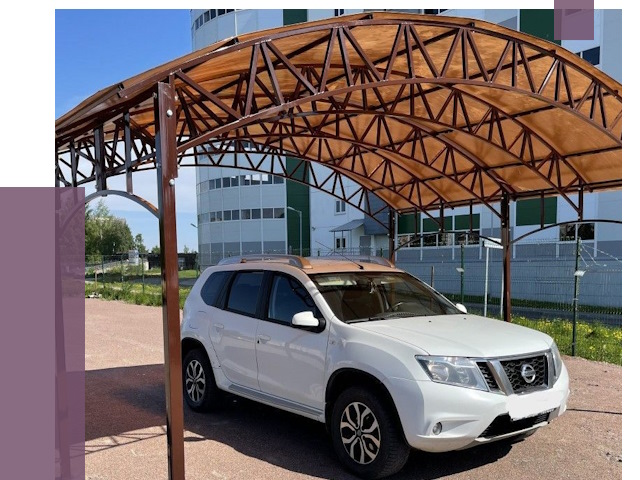 Недорогие навесы в Прохладном от 45499 руб.  | ПРОЛЁТ-Прх