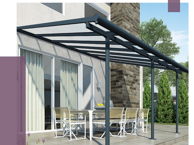 Навесы пристенные в Прохладном от 9641 руб. — монтаж и установка | ПРОЛЁТ-Прх