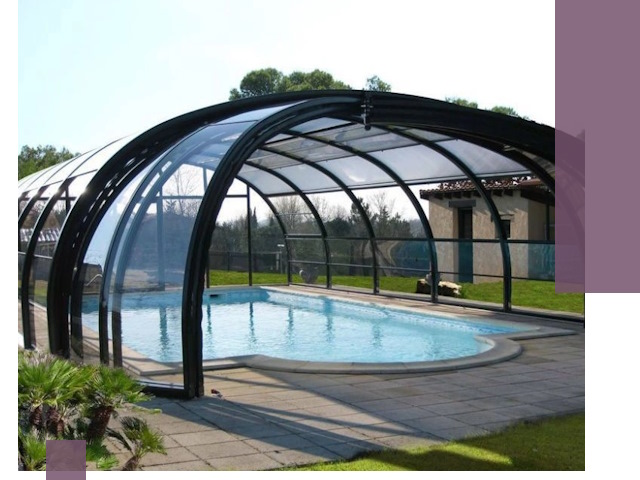 Навесы для бассейна в Прохладном: изготовление и монтаж под ключ