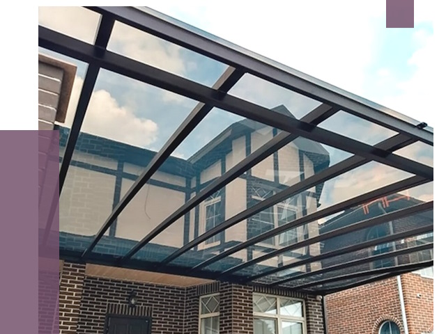 Навесы из поликарбоната в Прохладном от 9121 руб. под ключ — ПРОЛЁТ-Прх