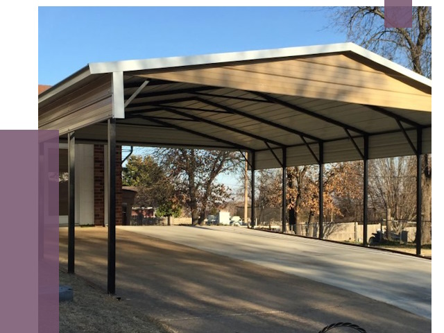 Двускатные навесы в Прохладном от 8504 руб.  | ПРОЛЁТ-Прх