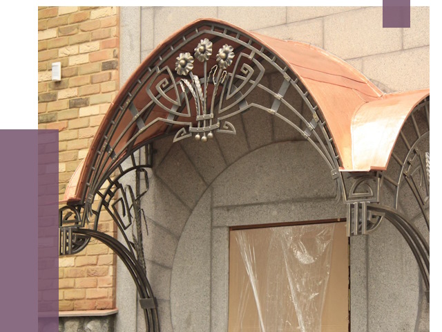 Арочные козырьки в Прохладном от 15437 руб. 