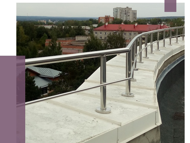 Парапеты и ограждения кровли в Прохладном от 5254 руб.