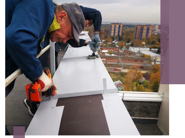 Монтаж парапетов в Прохладном — установка прочных металлических ограждений