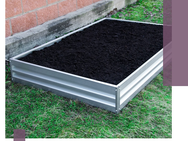 Металлические бордюры для грядок в Прохладном: прочность и аккуратность