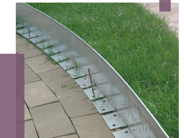 Металлические бордюры для тротуаров в Прохладном от 9208 руб.