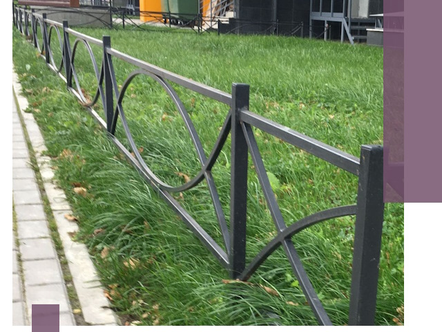 Газонные ограждения из металла в Прохладном — монтаж и продажа